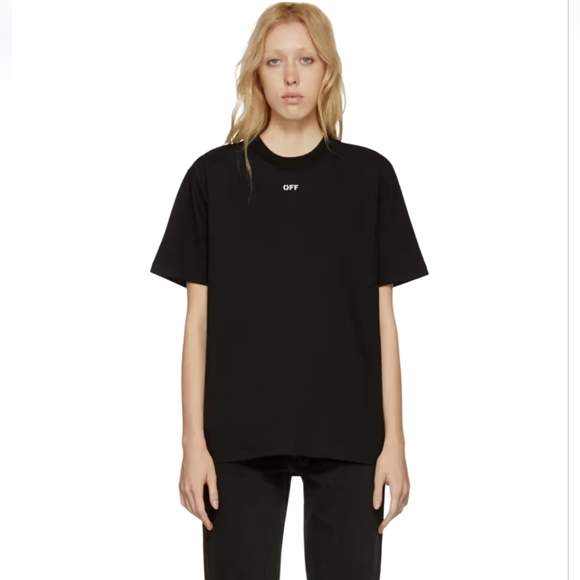 Off-White Diagonal Flower Shop Virgil Abloh 2018 Collection Tee Shirt Size M - Picture 12 of 12